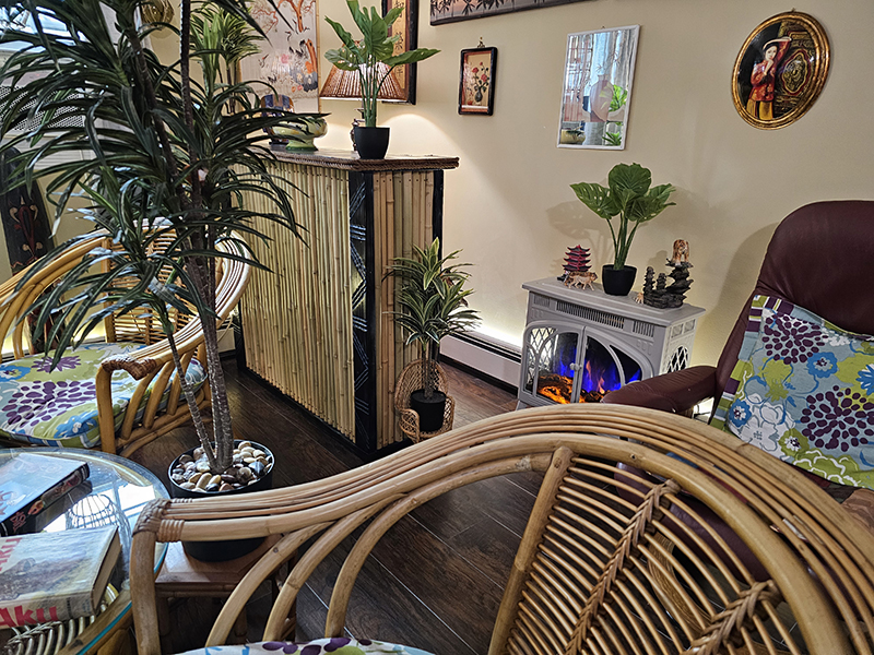 Tiki Bar interior view