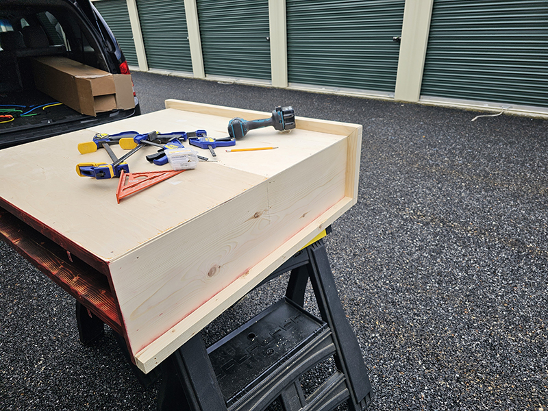 Framing bar back sides for bamboo