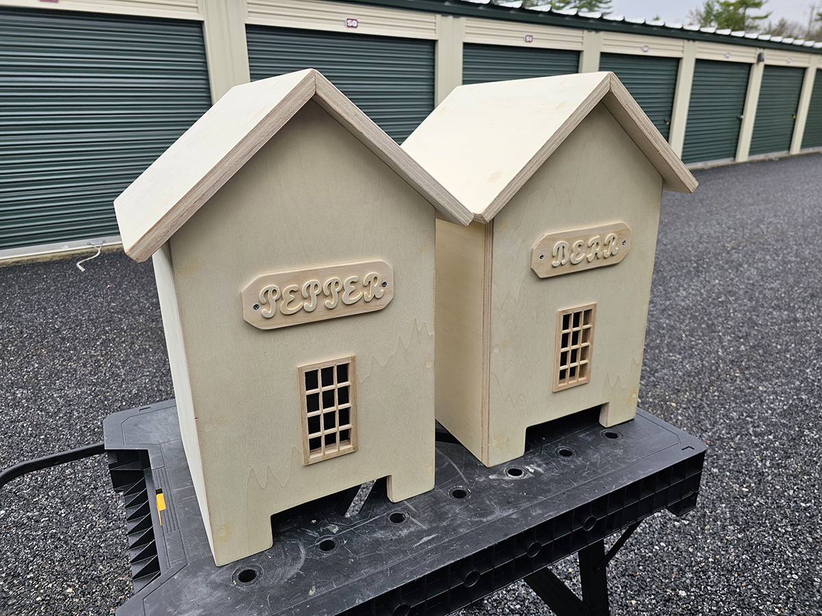 Cat Feeder Houses