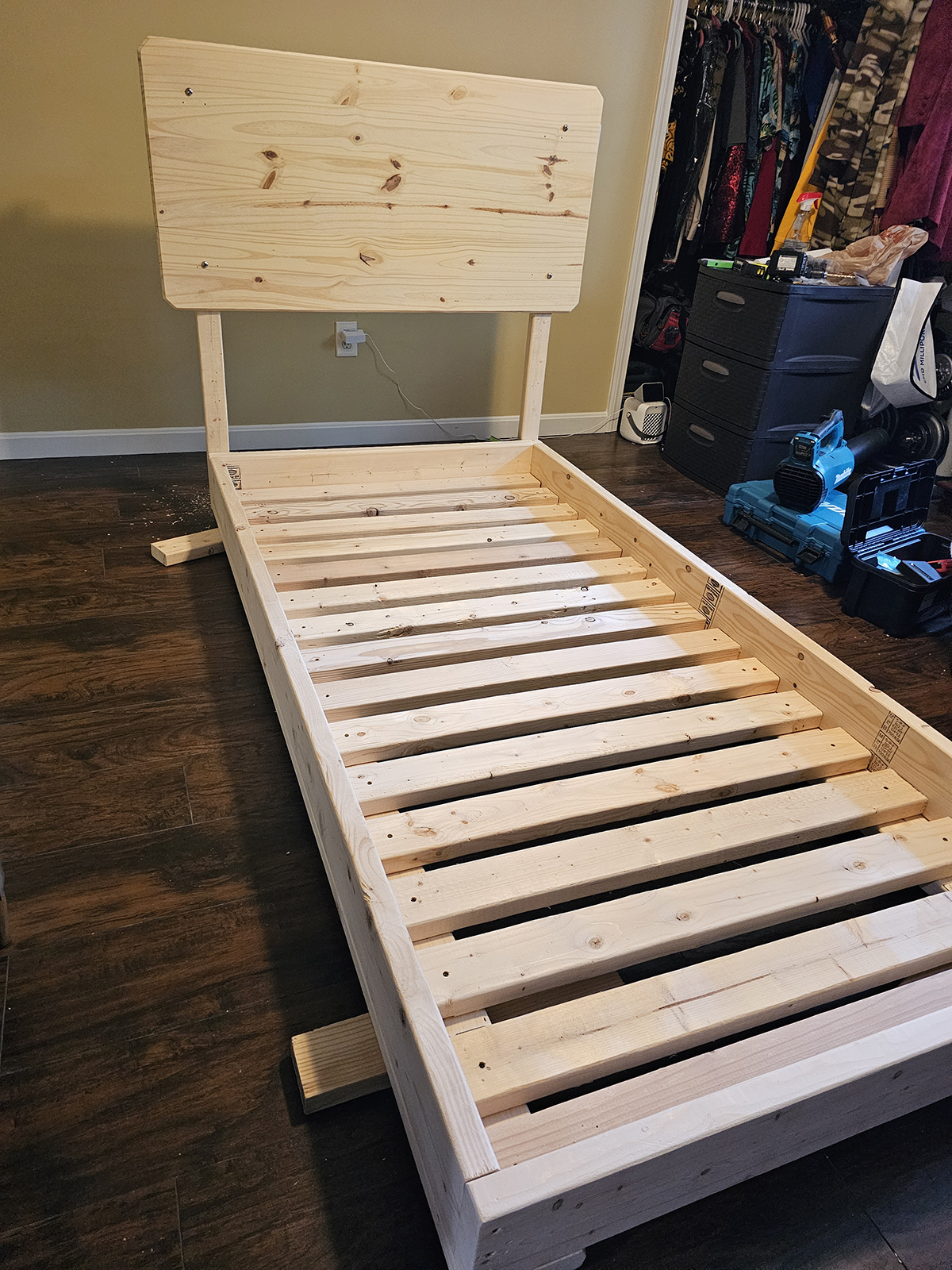 Headboard and Frame