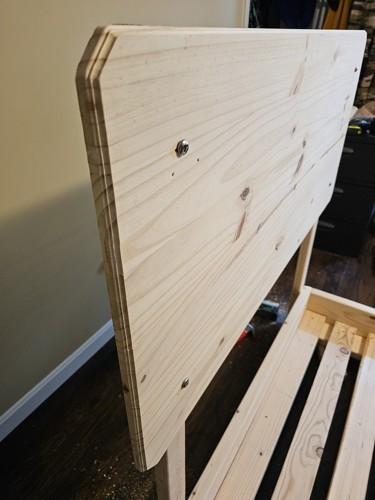 Attached Headboard