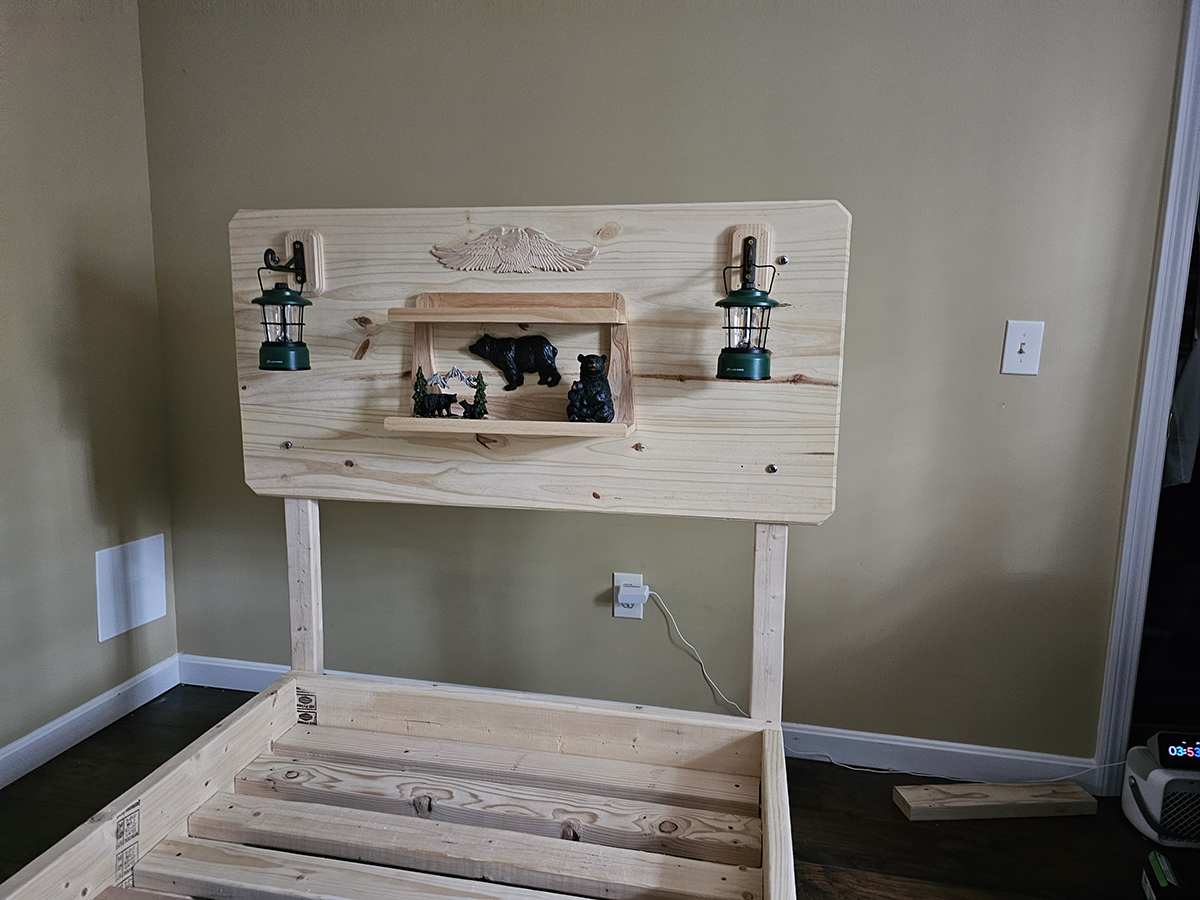 Headboard and Frame