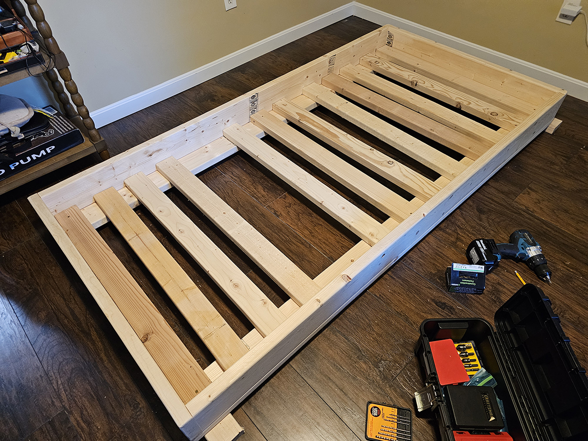 Spacing Bed Slats